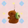 Colgante de Peluche Capibara Muñeca Capibara Juguete de Muñeca Puesto de Juguetes Regalo de Cumpleaños Muñeca Festiva Lote de Peluches