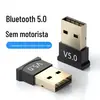Adaptador Bluetooth 5.0 Sem Driver Computador de Mesa Externo USB Sem Fio Bluetooth Transmissor Receptor de Áudio