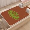 Colchonete de Pilates para Core Mat Antiderrapante Mat de Treinamento para Posicionamento Colchonete de Yoga Borracha Natural Colchonete Antiderrapante para Yoga