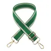 Nova cor dourada e prateada alça de ombro de seda alça longa transversal de ombro feminina acessórios de bagagem alça decorativa alça de bolsa de comércio exterior