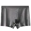 2026 Ropa Interior Nueva para Hombre Algodón Puro Estampado Talla Grande Cintura Media Boxer Briefs 10A Fondo de Ostra Ropa Interior para Hombre Algodón Puro