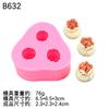 Comida Simulada Macarrão Nó de Alga Ovos Shumai Bolinhos Molde de Silicone Decoração de Bolo Fondant Argila Molde de Pinça