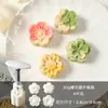 Molde para Bolo de Feijão Mungo Festival do Meio Outono Molde para Bolo Lunar de Pele de Gelo Ferramenta de Panificação Tipo de Prensagem Manual Tridimensional Modelo Doméstico Carimbador