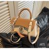 Bolso Pequeño Transfronterizo para Mujer, Versátil Primavera/Verano 2026 Nuevo Bolso de Hombro Cruzado de Moda, Elegante Bolso Pequeño Cuadrado para Damas