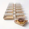 La Caja de Cartón es Ecológica, Desechable, Hecha de Madera, Hecha con Materiales Ecológicos y es Específicamente para Pasteles