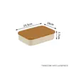 Caja de almacenamiento canasta de almacenamiento de escritorio canasta de almacenamiento de bocadillos y juguetes para la sala de estar canasta de almacenamiento de artículos varios para la cocina caja de almacenamiento rectangular con tapa