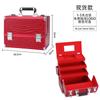 Caja de Boda de Aleación de Aluminio Estuche Cosmético Portátil de Gran Capacidad Caja de Herramientas para Uñas y Tatuajes Caja de Almacenamiento de Joyería