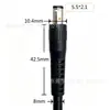 Adaptador de Cabo de Alimentação Dc5.5 Ul24641185 Plug Dc5525 Cabo de Carregamento com Cauda de Fio Certificado Ul