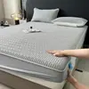 Cubierta de Cama Alfombrilla Refrigerante de Seda de Hielo Clase A, Cubierta de Cama de Frijol de Hielo de Verano, Protector de Colchón de Envoltura Completa, Cubierta Antipolvo, Sábana, Cubierta de Cama