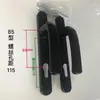 Manija de Puerta de Aluminio Plástico Acero Puente Roto Fuwangjia Personalizada Manija de Cerradura de Puerta Accesorios de Manija de Cerradura Manija de Cerradura de Puerta de Patio Plana