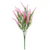 Combinação de Flores Artificiais Falsas Mais Vendida na Amazon Flores de Eucalipto Simuladas Plantas Verdes Decoração de Interior Flores de Grama de Primavera Pequenas
