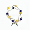 Ventas Directas de Fábrica Pulseras Personalizadas Hechas a Mano 32 Equipos de Fútbol de la NFL Pulseras de Cristal para Mujer Pulseras de Temperamento de Moda