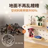 Estante de Almacenamiento de Tablero Perforado de Madera Maciza Personalización Estante de Exhibición para Juguetes de Habitación Infantil Figuras de Oficina Muñecas Modelos