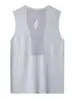 Chaleco Deportivo Transpirable Sin Mangas para Hombre de Verano Ropa de Entrenamiento de Baloncesto Fitness Ropa de Secado Rápido Running Transfronterizo Europeo y Americano