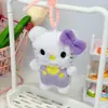 Nuevo material del fabricante estilo ins panda Sanrio colgante de peluche juguete pequeño colgante de mochila juguete de peluche llavero