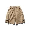 Northern Limit Pantalones Cortos Cargo para Hombre Estilo Americano Marca de Tendencia 2025 Verano Nuevo Lavado Pesado Pantalones Cortos Casuales para Hombre Pantalones Cinco Puntos