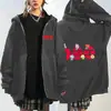 Cárdigan Sudadera con Merchandising de Grupo K-Pop, Sudadera con Capucha con Cremallera Estampada Arirang World Tour, Ropa Casual Holgada de Apoyo para Fans