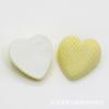 Accesorios de resina DIY para jugar con comida, resina de fondo plano en forma de corazón de 25 mm, chocolate, carcasa para teléfono, material para tocados de belleza, joyería