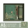 Cajas de regalo de alta gama con cuadernos, cuadernos de empresa personalizados, libros de registro de reuniones, regalos para juntas anuales corporativas, disponibles para venta al por mayor