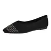 Directo del fabricante, zapatos versátiles para mujer, nuevo modelo primavera/verano 2026, comercio exterior europeo y americano transfronterizos de corte bajo cómodos para mujer