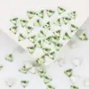 Nuevos Pedrería Irregular de Colores Triangulares Pequeños de 3 mm para Uñas Pedrería de Fondo Plano Pegatinas de Arte para Uñas Dopamina Decoraciones de Vidrio