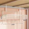 Essenciais para Dormitório de Faculdade Prateleira de Armazenamento para Cama Inferior Quarto Cama Suspensa Artefato de Armazenamento Gancho de Parede para Cabeceira Gancho Rack