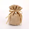 Bolsa de Doces de Veludo para Casamento Criativa de Alta Qualidade Chinesa Caixas de Embalagem para Doces de Casamento Bolsa de Tecido Caixa de Presente para Acompanhantes de Casamento