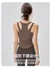 Chaleco Deportivo de Comercio Electrónico Transfronterizo del Sudeste Asiático con Almohadillas en el Pecho Chaleco Deportivo para Mujer Chaleco de Entrenamiento de Pilates para Correr