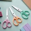 Venta Directa de Fábrica Yangjiang, Tijeras Hechas a Mano, Tijeras de Oficina para el Hogar, Tijeras de Acero Inoxidable para Niños Estudiantes, Corte de Papel para Manualidades DIY