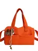 Bolsa Casual Coreana para Mulheres 2026 Nova Tendência Moda Estilo College Bolsa Tote Versátil Grande Capacidade Bolsa de Ombro