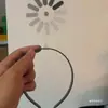 Diadema Giratoria Creativa con Tema de Cerebro, Divertido Accesorio para el Cabello Que Puede Girar, Adorno para el Cabello de Broma