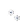 Aretes Copo de Nieve Plata Esterlina 925 para Mujer Dulces Cutiful Viento Zircón Aretes de Estrella Ins Regalo de Navidad Aretes de Amor