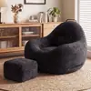 Cadeira de lounge para lazer em casa com varanda para adultos, adequada para dormir, poltrona puff individual para cochilo, sofá reclinável preguiçoso