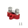 Baiding Hardware 12-48V Carro RV Iate Terminal Duplo Pesado Pino M6M8M10 Universal para Retrofit Acessórios