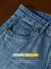 Estilo Vintage de Calle|Jeans Ligeramente Sueltos Lavados Khmer para Hombre Transpirables, No Sudorosos, Cómodos, Duraderos, Pantalones Rectos