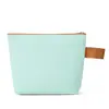 Bolsa de Lápices Simple Portátil Bolsa de Papelería de Doble Capa Bolsa de Lápices con Cremallera Bolsa de Almacenamiento Estudiante Bolsa para Labial y Monedas Bolsa Pintada a Mano