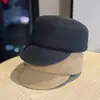 Sombrero de Paja Retro Casual Estilo Coreano de Ala Corta para Montar Protección Solar Primavera Verano Sombrero de Paja para Mujer Salida Protección Solar Playa Tejido de Paja Gorra Plana