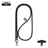 Nuevo cordón para teléfono móvil 6MM resistente para colgar en el cuello ajustable para exteriores anti-pérdida delicada cuerda trenzada para muñeca negra