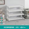 Portavasos Estante de Almacenamiento para Vasos Cocina Comedor Encimera Lateral Mesa de Comedor Vaso de Agua Taza de Té Artículos Varios Estante Organizador de Doble Capa