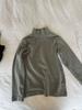 Lanyu 25 Ropa Infantil Coreana Otoño e Invierno para Niños Pequeños y Medianos, Polar Elástico para Niños Color Sólido Cuello Alto con Camiseta Interior Suave