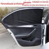 Telas anti-mosquito para carros direto da fábrica, proteção solar para carros, isolamento térmico, guarda-sol, janelas dianteiras e traseiras, ventilação, privacidade, mosquiteiros