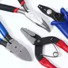 Alicate artesanal alicate de bico fino cortador de fio e alicate de enrolar agulha alicate de enrolar cabeça redonda alicate para furar contas abridor de anel Ferramentas para joias DIY
