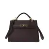 Bolso bandolera de hombro retro de lujo ligero para mujer, moda 2026, nuevo bolso cuadrado tipo Kelly coreano, simple