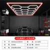 Luces de Panal al por Mayor Transfronterizas para Talleres de Reparación de Automóviles, Luces de Techo de Nueve Paneles para Salas de Lavado de Autos, Aplicación de Película Libre de Polvo, Luces para Estaciones de Trabajo de Detallado de Autos