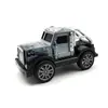 Remolque dealeación de retroceso Vehículo todoterreno Coche Modelo artificial Camión Llavero delantero Juguete para niños Adornos para coche
