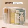 Bolsa de Higiene Transparente Impermeável para Viagem Bolsa Portátil para Armazenamento de Cosméticos Grande Capacidade Armazenamento Transfronteiriço Bolsa Cosmética