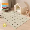 Esterilla para Mascotas es Impermeable, a Prueba de Orina, PVC sin Lavado, Jaula para Perros, Resistente al Desgaste, Esterilla Limpiable con Paño, Jaula para Gatos, Esterilla Completa para Mascotas
