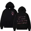 2025 Novo Modelo Comércio Exterior Marca Independente Blusa Solta e Confortável Hip-Hop Anime Moletom