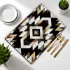 Fabricante Vende Popular Mouse Pad de Couro Estilo Europeu, Tapete de Assar, Jogo Americano de Couro Pequeno Isolante, À Prova d'Água e Óleo