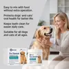 Pó de Limpeza Dental Kriath Pet, Pó Fino, Conveniente de Usar, Produto Diário de Higiene Oral para Cães